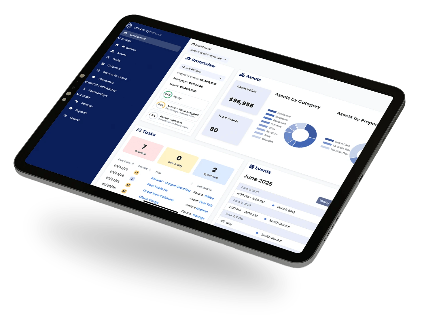 Property Hero best home inventory app for estate planning