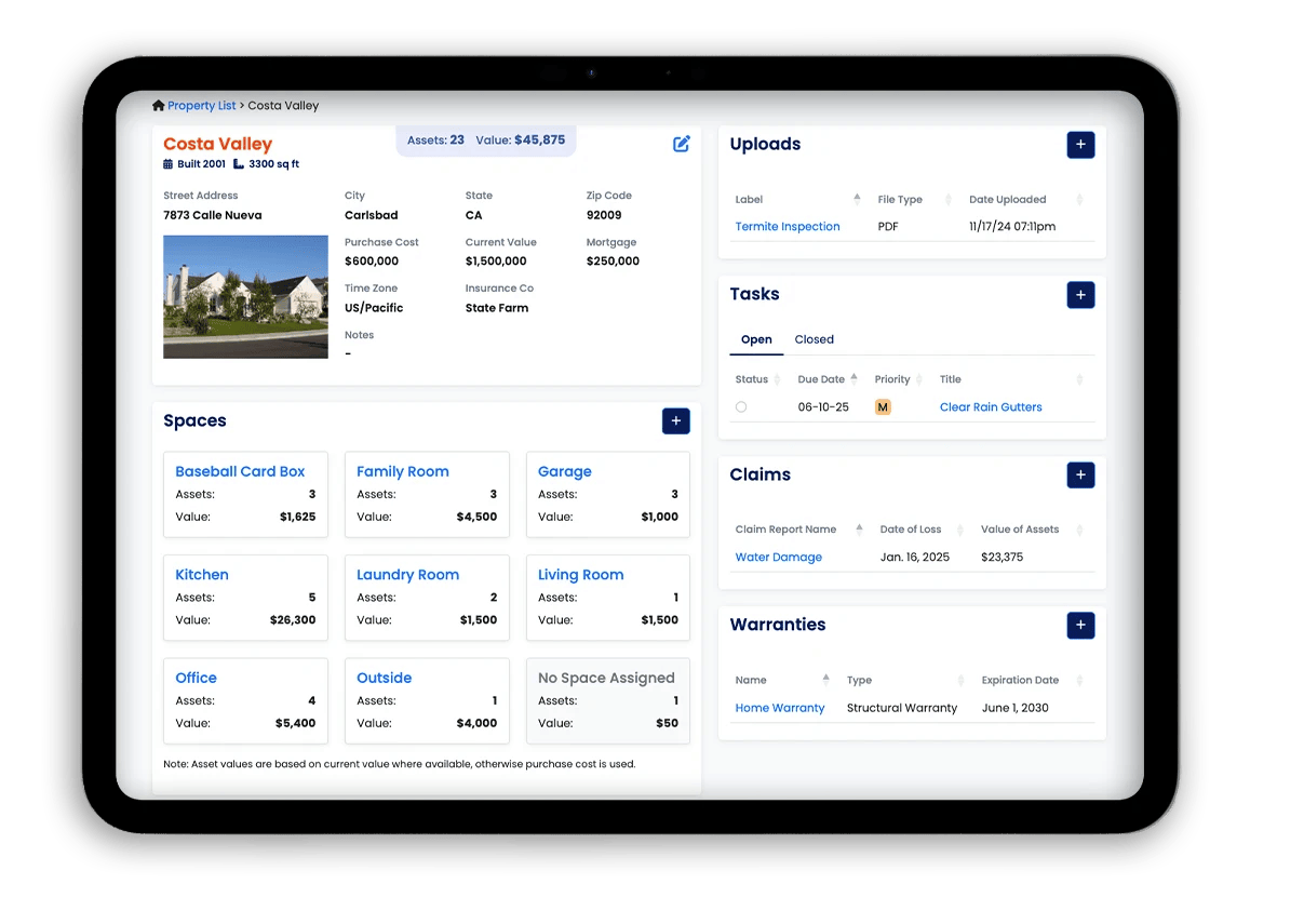 Property Hero Asset Management Disaster Recovery Software Screenshot 02