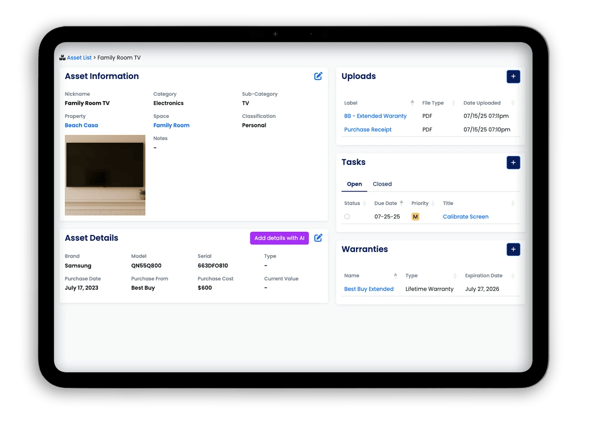 Property Hero Asset Management Disaster Recovery Software Screenshot 05